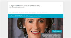 Desktop Screenshot of kingwoodfamilypracticeassoc.com